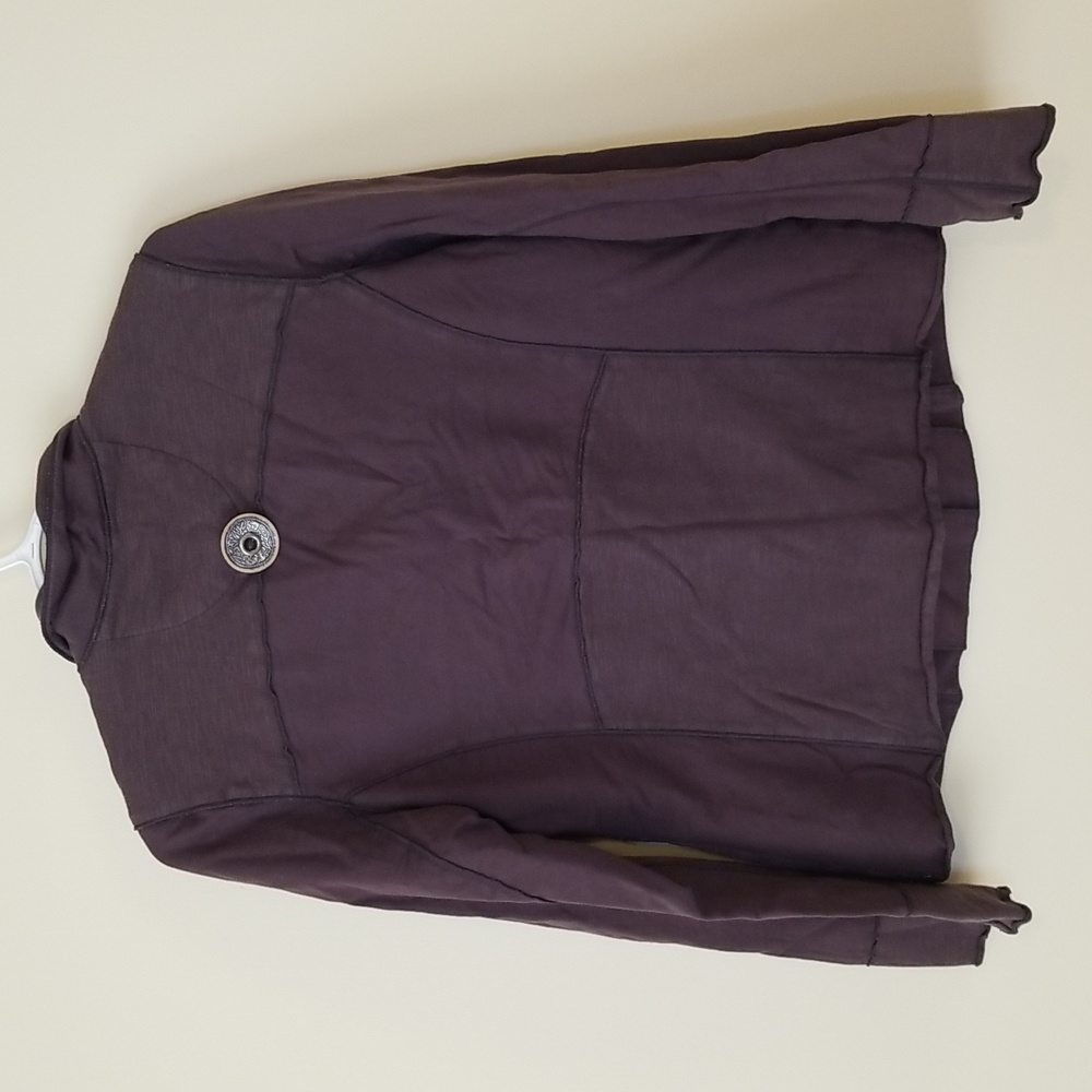 Neon Buddha Gray Button Up Jacket - Picture 5 of 6